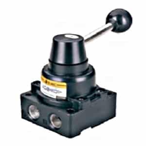 Válvula 4/3 de Manipulo Rotativo 1/2″- Centros Fechados