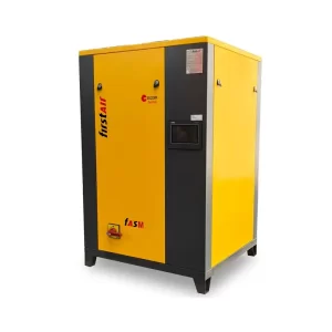 Compressor de Parafuso 11kW com variador velocidade e motor magnético permanente