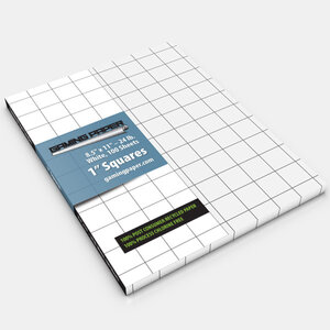 Gaming Paper 1" Square Singles