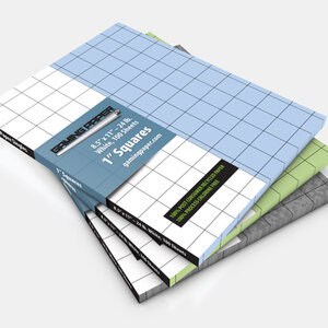Gaming Paper Colors 1" Square Singles