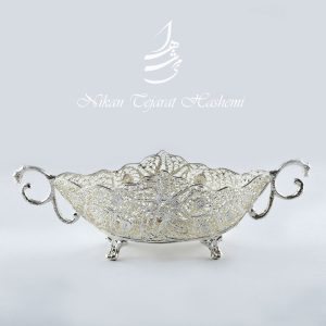 کشکول ملیله کاری کوچک مدل قایقی