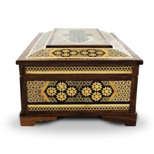 جعبه کارد و چنگال خاتم کاری مدل خفاشی