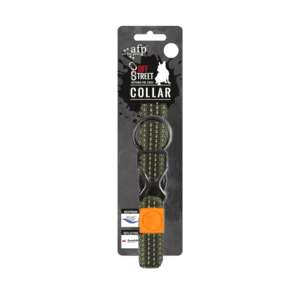 AFP Off Street - Dog Collar Olijfgroen L