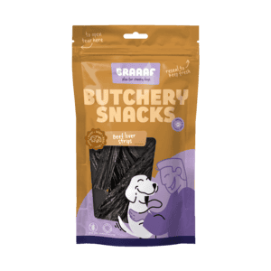 Braaaf Butchery Snacks Runderlever reepjes 150 g