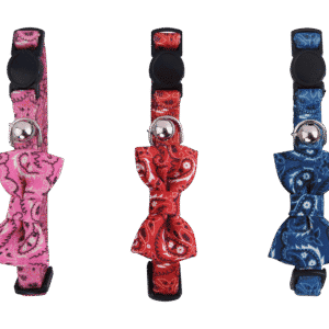 Pawise Cat Collar With Bowknot Blauw