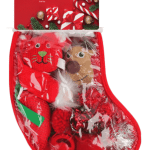 AFP Happy Holidays Cadeausok Rood