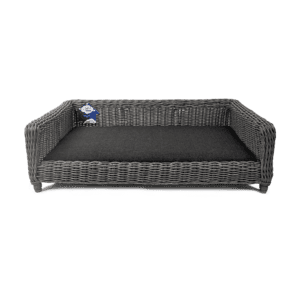 Let's Sleep Cozy Basket Rieten Hondenmand L Antraciet