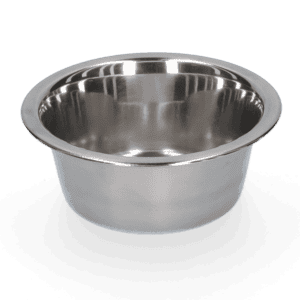 Voer- & Drinkbak RVS Ø 13 cm