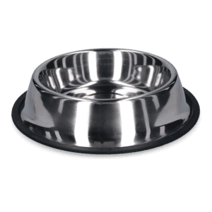 Antislip Voer- & Drinkbak RVS 900 ml Ø 23 cm