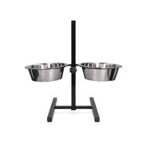 Voer en drinkbak RVS T-standaard Ø 25 cm (2,8 l)