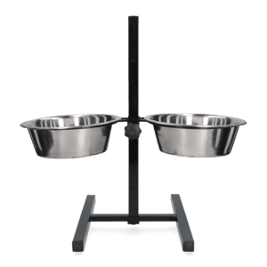 Voer en drinkbak RVS T-standaard Ø 28 cm (4 l)