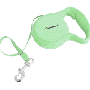Lichtgroen hondentuig en looplijn, ideaal voor huisdierenliefhebbers.