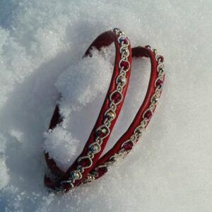 Lisa 2 varv endast med silverkulor