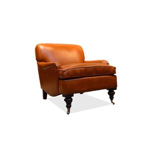 google-mister-Chesterfield-jaren-30-stoel-fauteuil-cognac-camel