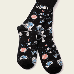 Calcetines alien space out