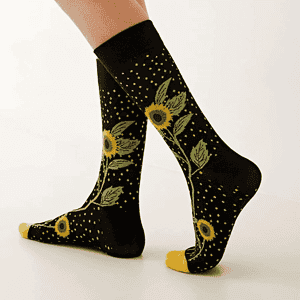 Calcetines de girasol