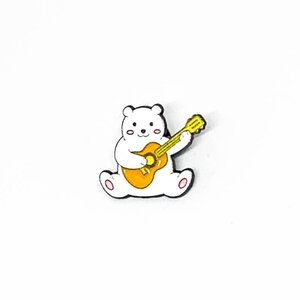 Pin Osito guitarrista