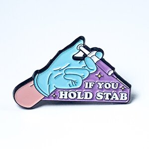 Pin Mano Médico If You Hold Stab