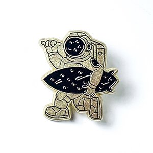 Pin Astronauta Surf