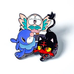 Pin Pokemon | Rowlet, Popplio y Litten