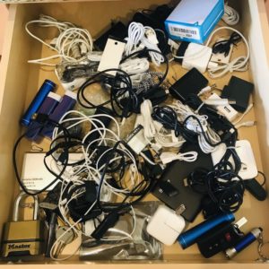 Messy Junk Drawer? How to Organize Chargers and Cables