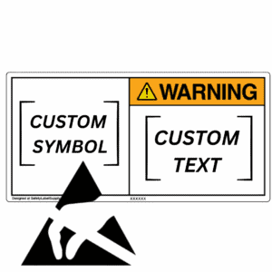 Custom Warning Label - ANSI ICONS