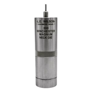 Wilson Stainless Neck Sizing Die Interchangeable Bushing Type 6mm/6.5 Creedmoor Bushing Sold Separately