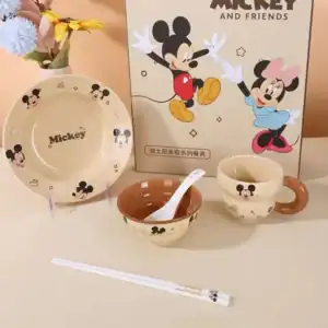 Disney Mickey Mouse 5-Piece Kids Dinner Set