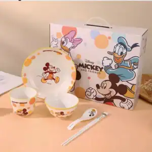 Disney Mickey Mouse 5-Piece Kids Dinner Set
