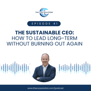 Derek Fredrickson discusses sustainable CEO leadership and how to lead without burning out again.