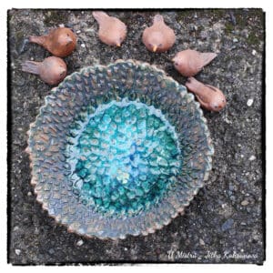 Pítko miska Zubaté se sklem