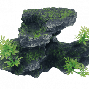 Plant on Rock Ornament