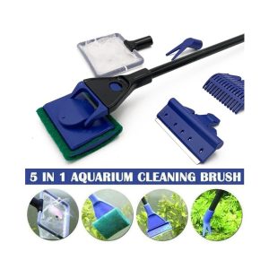 Gravel & Substrate Cleaners 5 In 1 Aquarium Care Kit