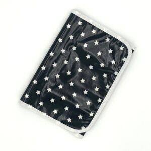 Windelbag "Sterne" schwarz/grün