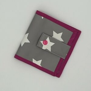 Pixie-Buch-Hülle "Sterne" pink