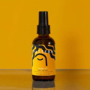 Pattern Jojoba Oil Hair Serum 3.9 Fl. Oz! Blend Of Safflower Oil, Jojoba Oil, Rosehip Oil, Olive Oil & Lavender Oil! Super Lightweight Jojoba Oil For Hair! Moisture Boost For Hair And Scalp!