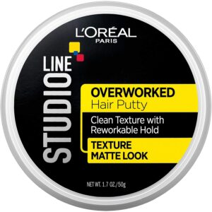 L'Oréal Paris Studio Line Overworked Hair Putty, 1.7 oz.