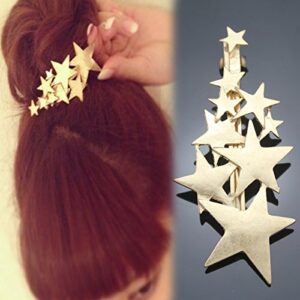 Q&Q Fashion Blogger Fav Shooting Star Bridal Hair Pin Clip Cuff Wrap Claw Snap Head Barrette