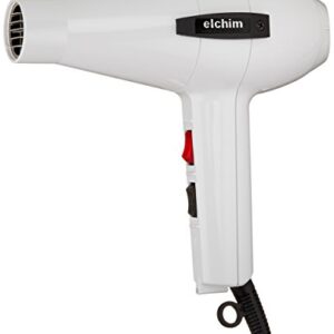 Elchim Classic 2001 Hair Dryer: Lightweight 1875 Watt Quick Dry Professional Salon Blow Dryer
