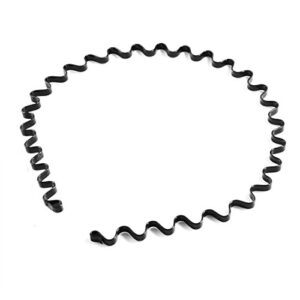 FAST SHIPPING Features of Skque New Wavy Metal Sports Unisex Headband-color in Black by cute dragonfly BEAUTY