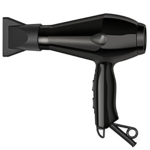 Kingstar Professional Hair Dryer Tourmaline Ionic Ceramic Blow Dryers 1875W, 2 Speed and 3 Heat Settings for Hair Styling