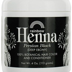 Rainbow Research Henna Persian Black 4 Oz, 2 pack