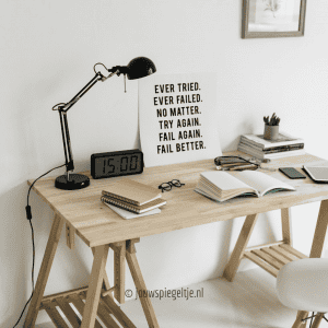 Mooie teksten kunnen je inspireren om positiever te gaan denken