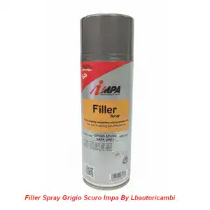 omboletta spray IMPA Filler Spray colore grigio scuro da 400ml, fondo isolante riempitivo monocomponente per carrozzeria