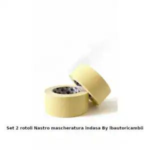 Set 2 rotoli nastro mascheratura professionale Indasa MTE 48mm per carrozzeria, casa e nautica