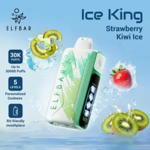 ELF BAR Ice King 30,000 puff - Strawberry Kiwi Ice