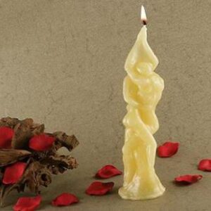 Candela Unione Uomo Donna color Miele per Addolcimento