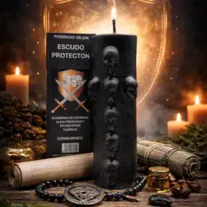 Candela Rituale dello Scudo Protettivo
