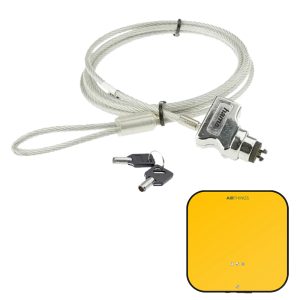 Cavo di Sicurezza in Acciaio, Compatibile con Corentium Pro - Hama