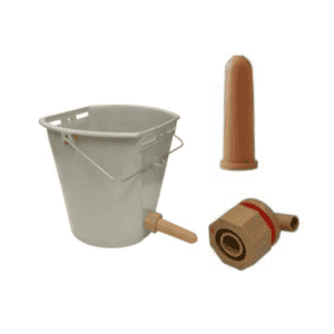 Secchio poppatoio vitelli tettarella bassa Secchio poppatoio vitelli tettarella bassa